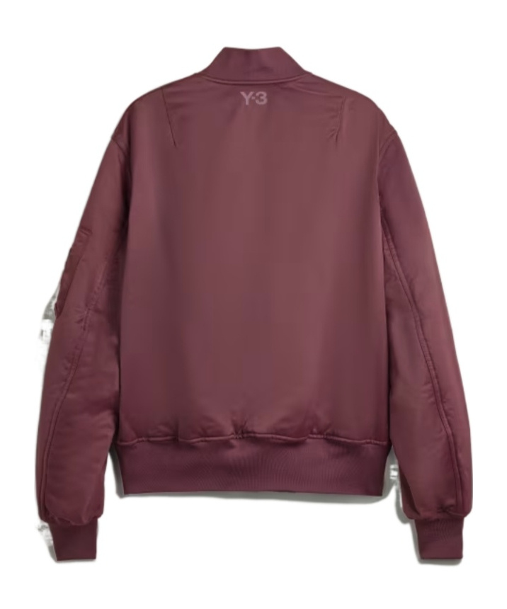 Y-3 Bomber Jacket In Red
