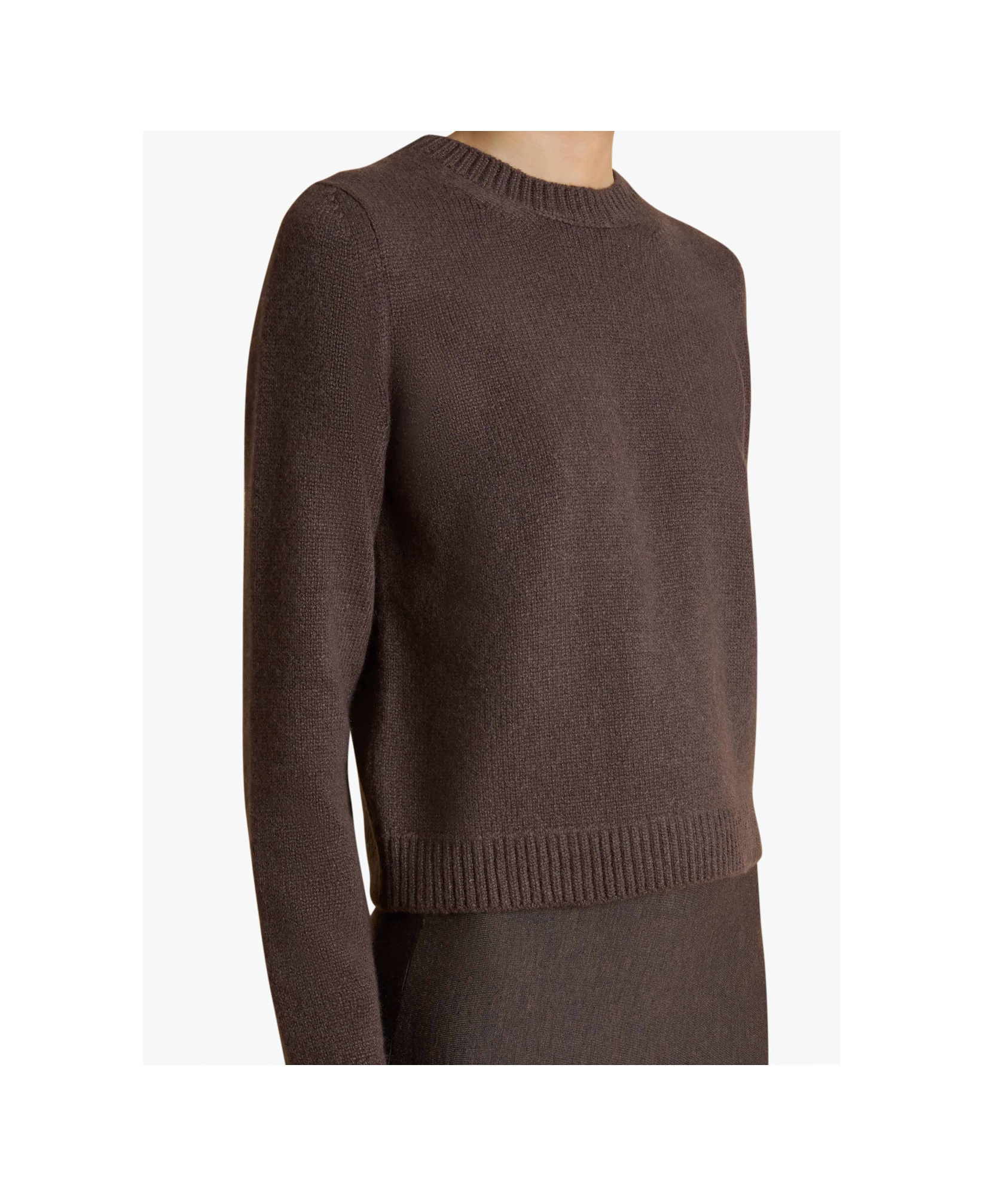 KHAITE FINE-KNIT SWEATER