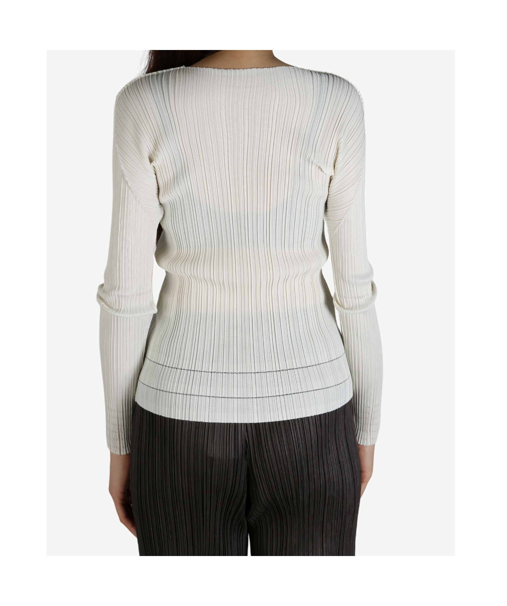 Issey Miyake Soft Pleats In Cream