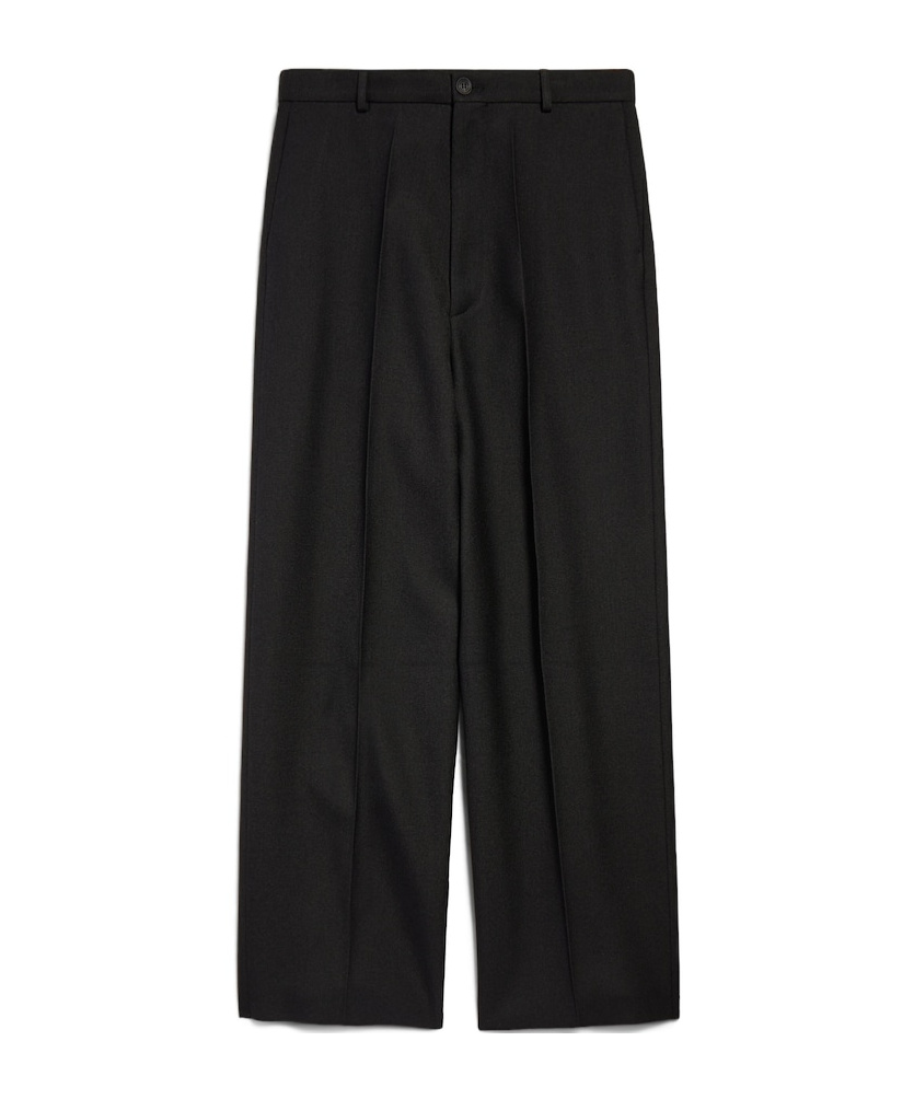 Balenciaga Tuxedo Double Side Pants In Black