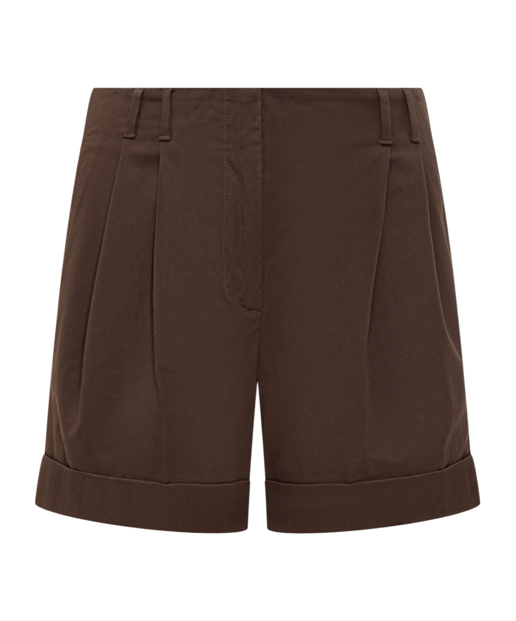Max Mara Belt Loop Shorts