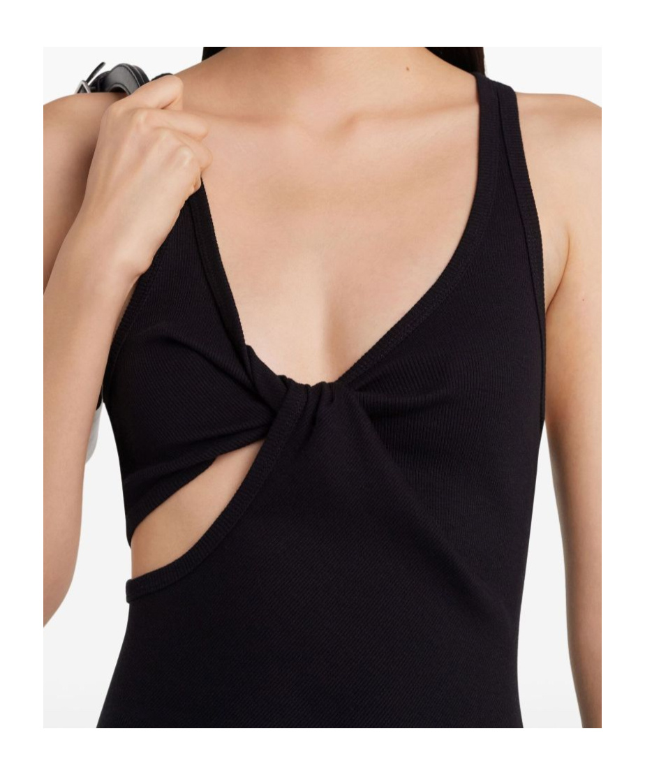 Courrèges Twist 90s Rib Dress