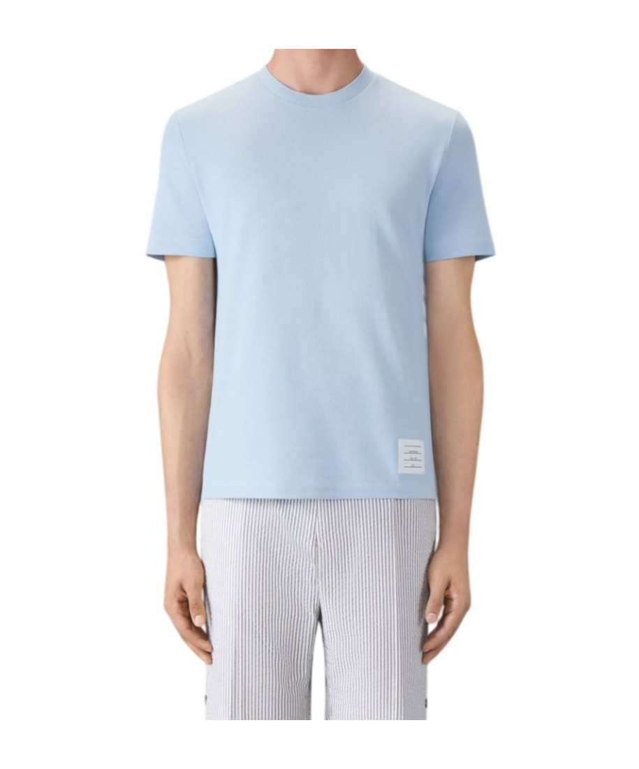 Thom Browne Short-sleeved T-shirt In Blue