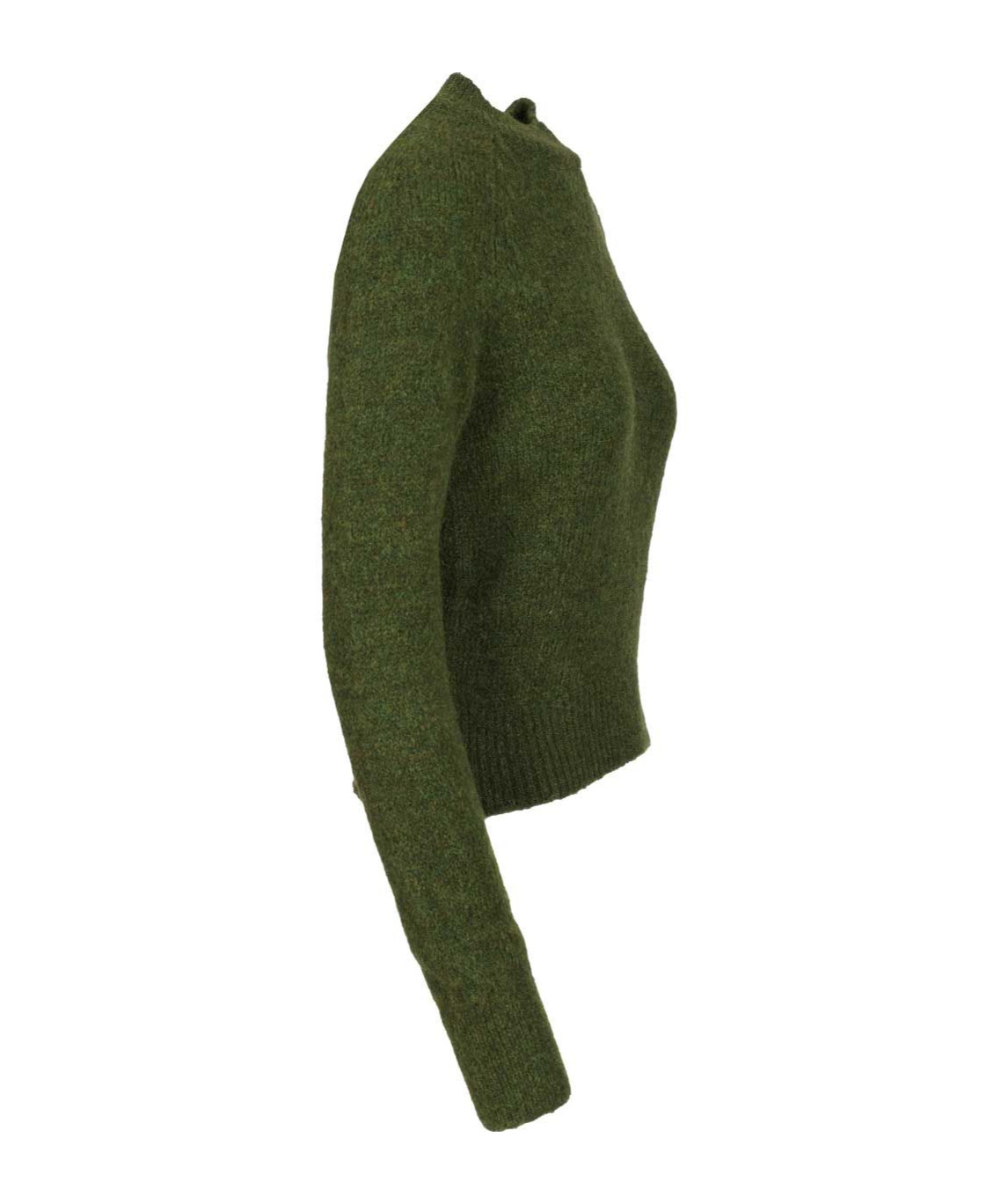 Dries Van Noten 09320-texas 2709 Crewneck Sweater Knitwear Green In Green