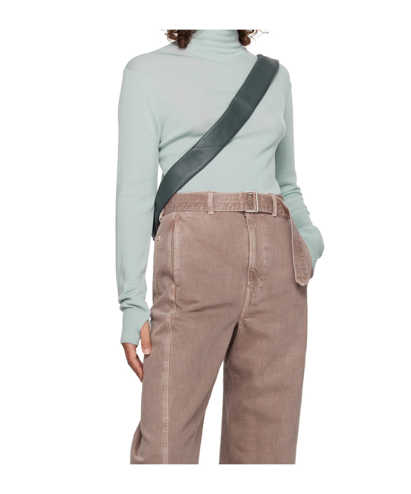 Lemaire Turtleneck Sweater In Multicolor