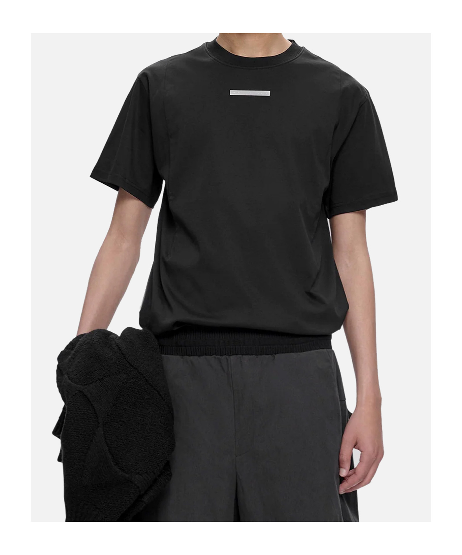 Heliot Emil Cotton Jersey T-shirt In Black