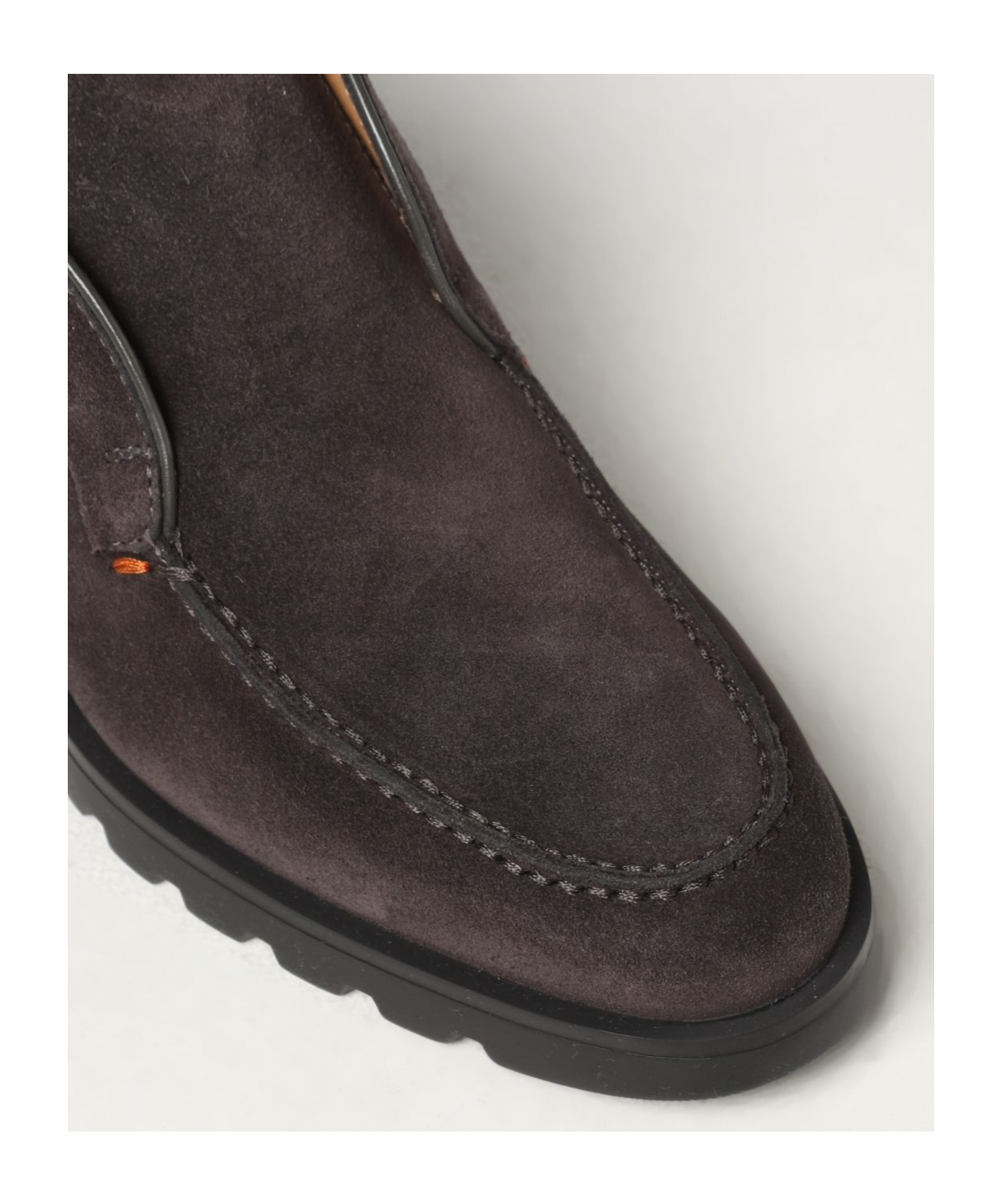 SANTONI DETROIT ROCK SUEDE BOOTS