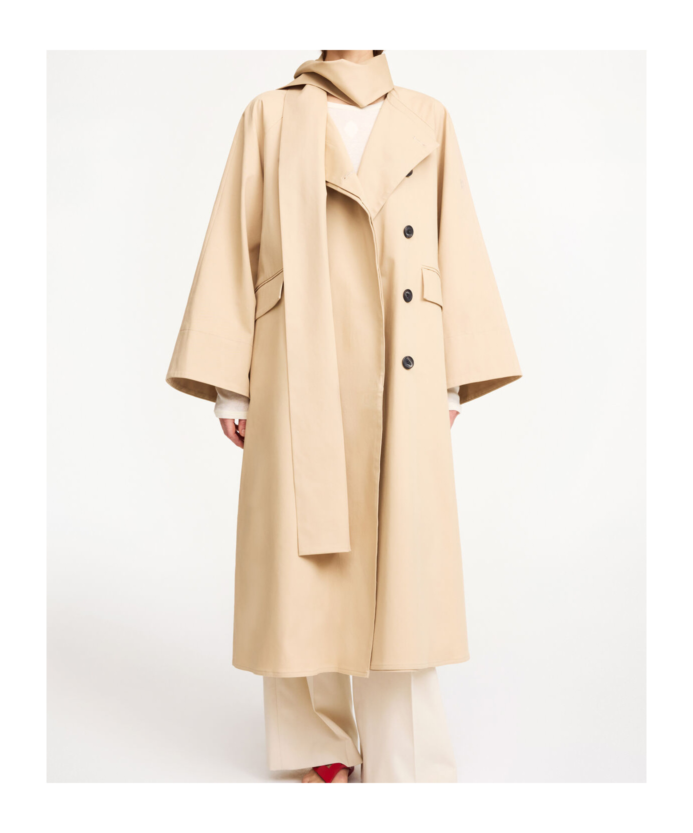 Shop By Malene Birger Campagna Trench Coat