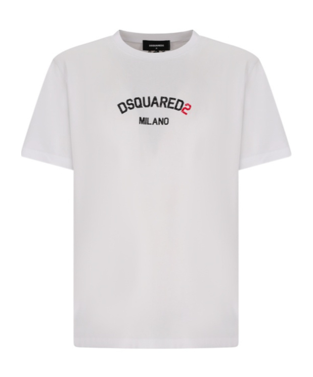 Dsquared2 Short-sleeved T-shirt In White