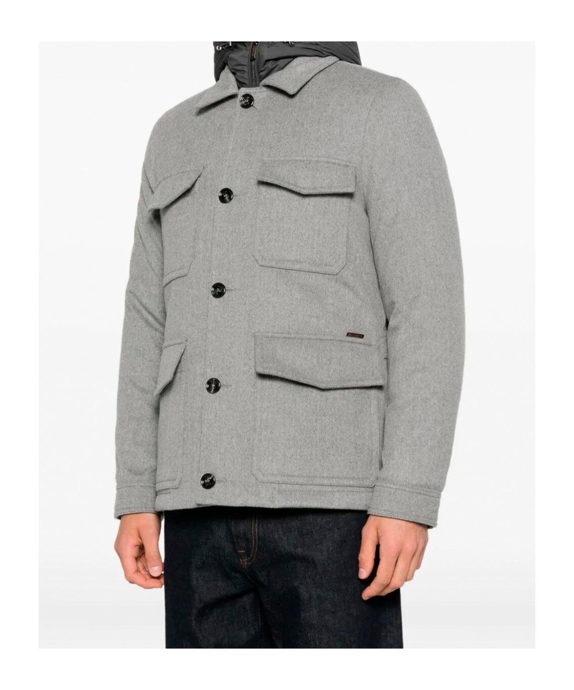 Moorer Monti Hooded Jacket In Multi