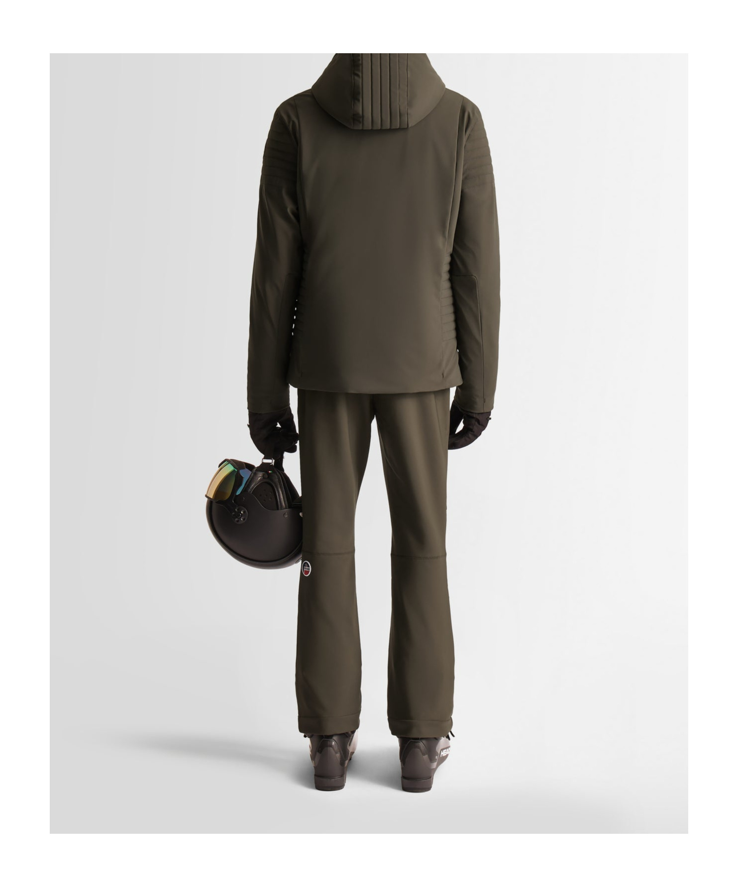 Fusalp Long-sleeved Cotton Clothes In Dark Green