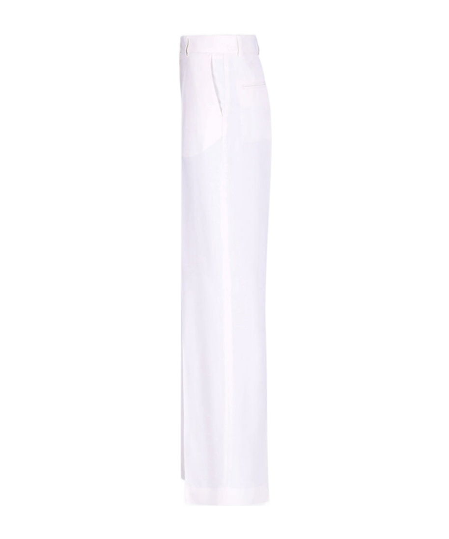 Totême Straight-leg Tailored Trousers In White