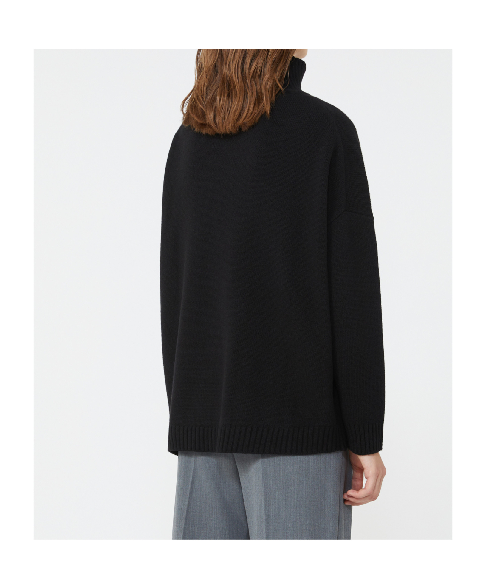 Weekend Max Mara Turtleneck Jumper In Black
