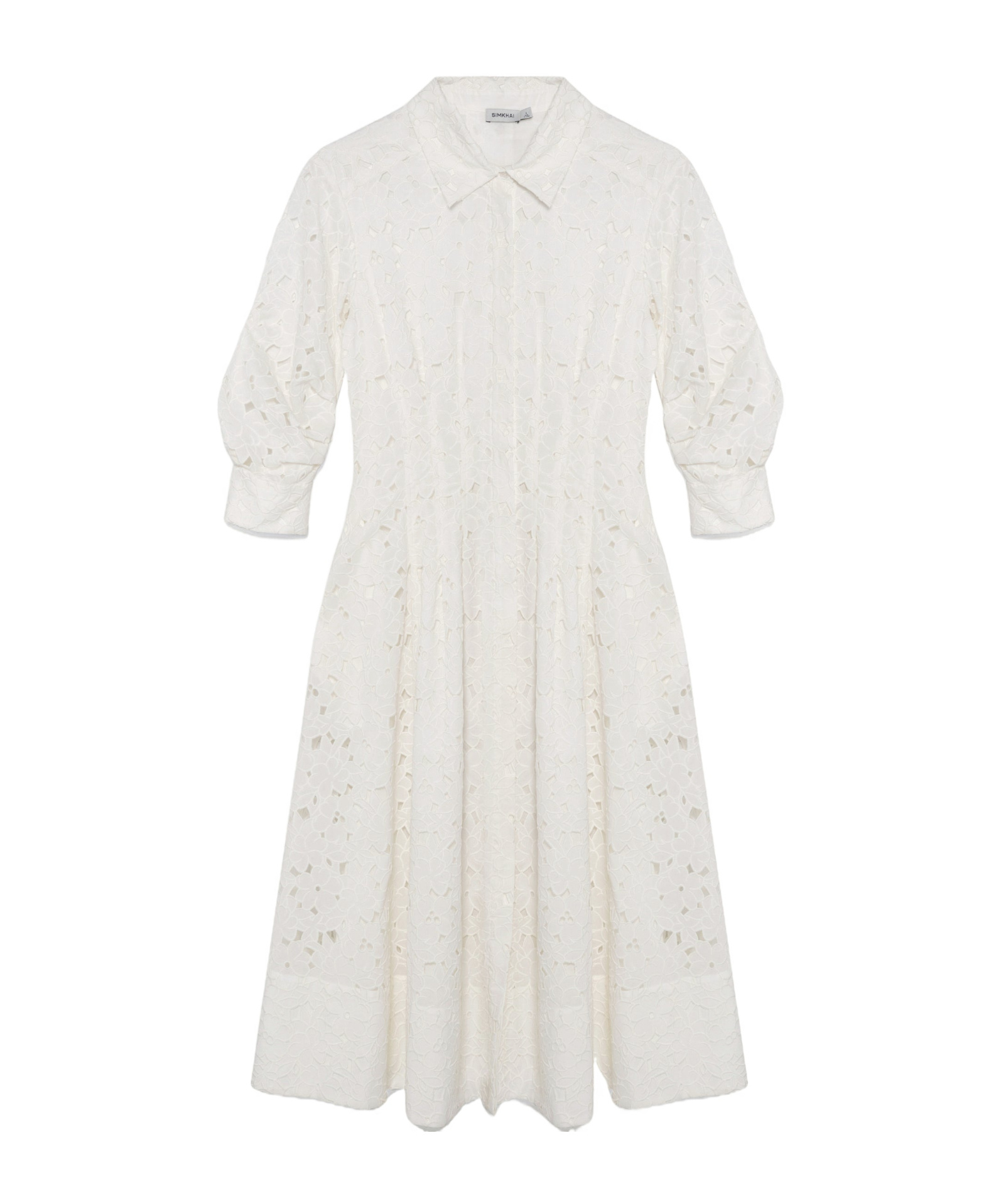 Jonathan Simkhai Jazz Embroidered Midi Dress