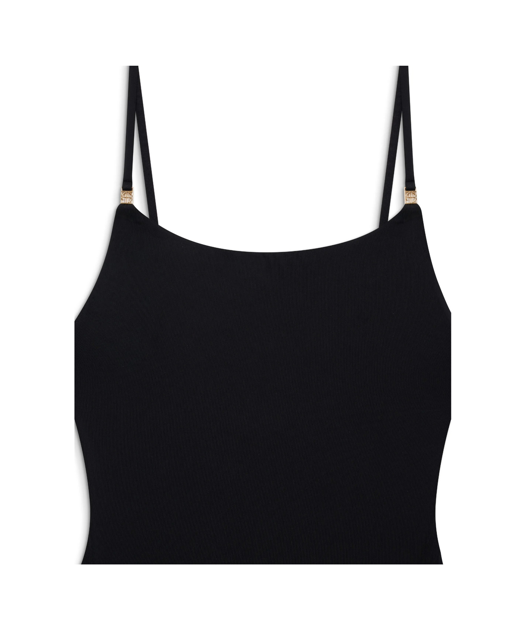 Shop Anine Bing Vesta Swimsuit In Black