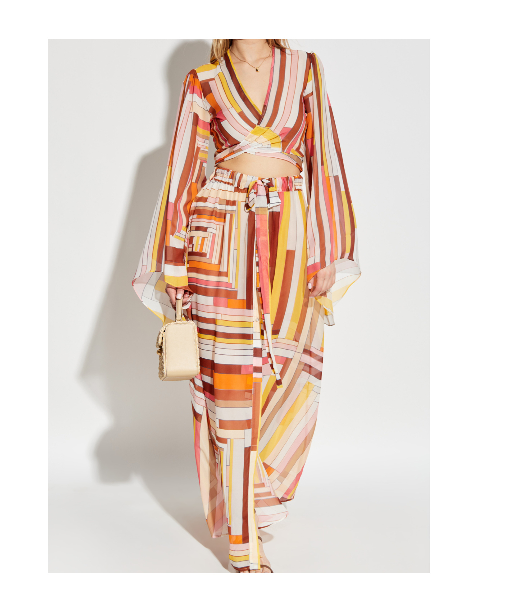 MISSONI PRINTED MAXI SKIRT