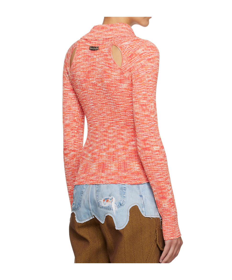 Andersson Bell Rozy Cardigan In Orange
