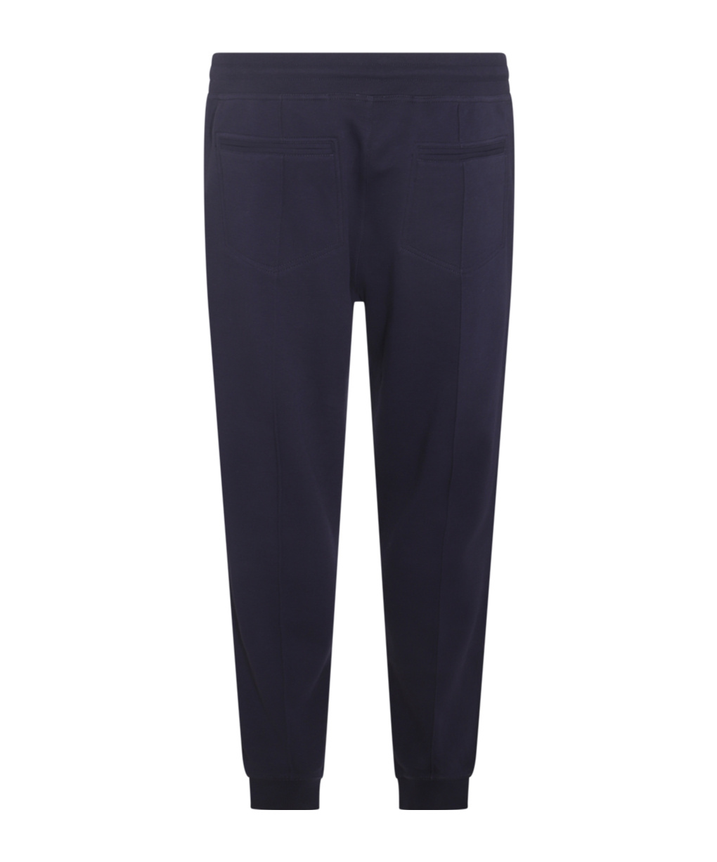 Brunello Cucinelli Tapered Drawstring Track Pants In Black