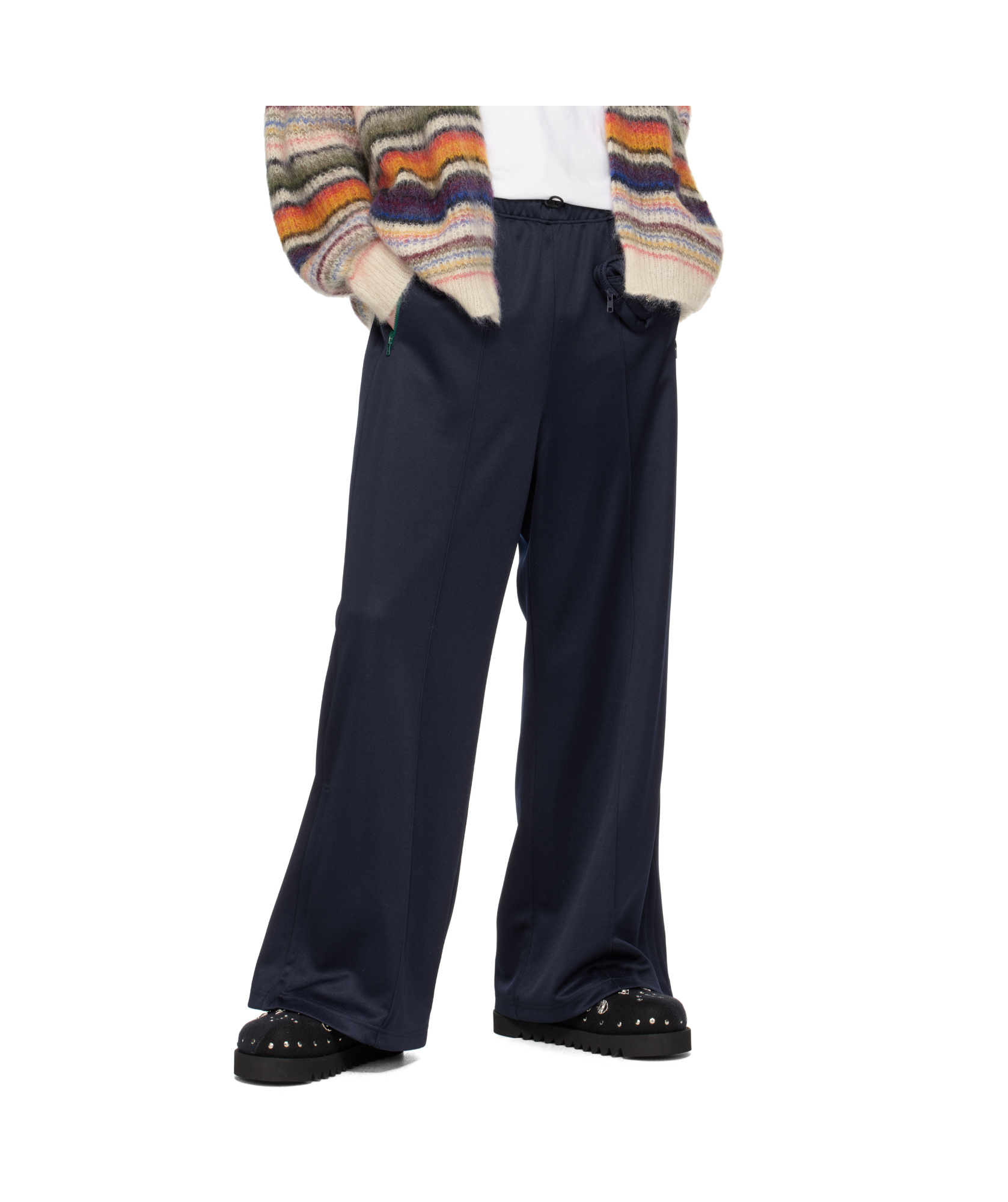 Toga Virilis Ssense Exclusive Navy Felt Loafers In Still Hungry/navy Blue
