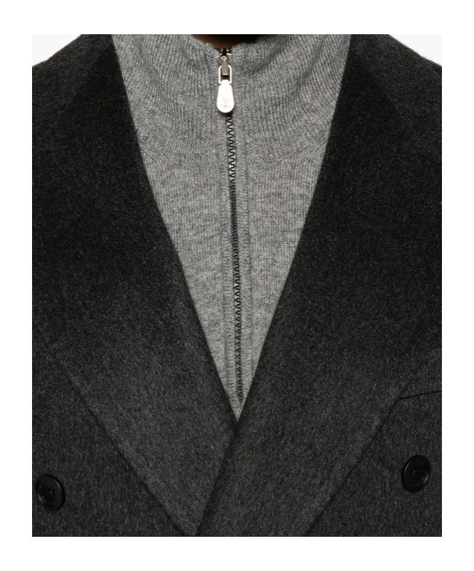 Tagliatore Long-sleeved Suit Jacket In Black