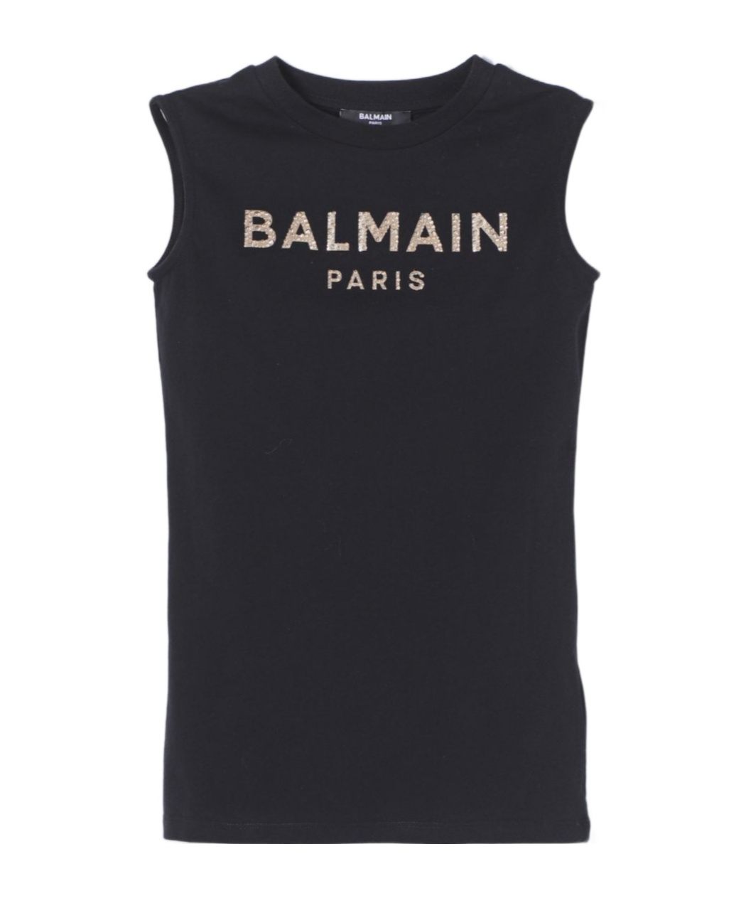Balmain Dress Kids Kids Color Black In Black