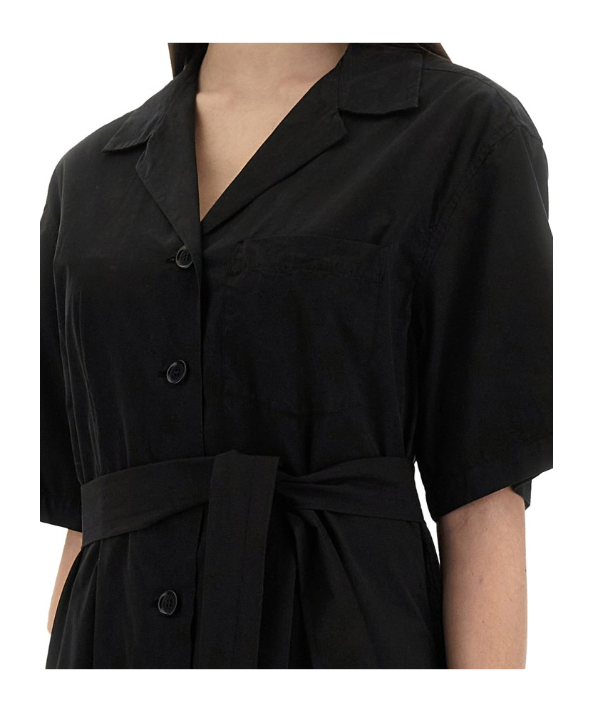 Aspesi Button-down Midi Dress With Belted Waist