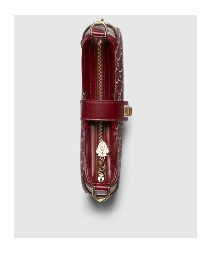 Gucci Moon Side Mini Shoulder Bag In Red