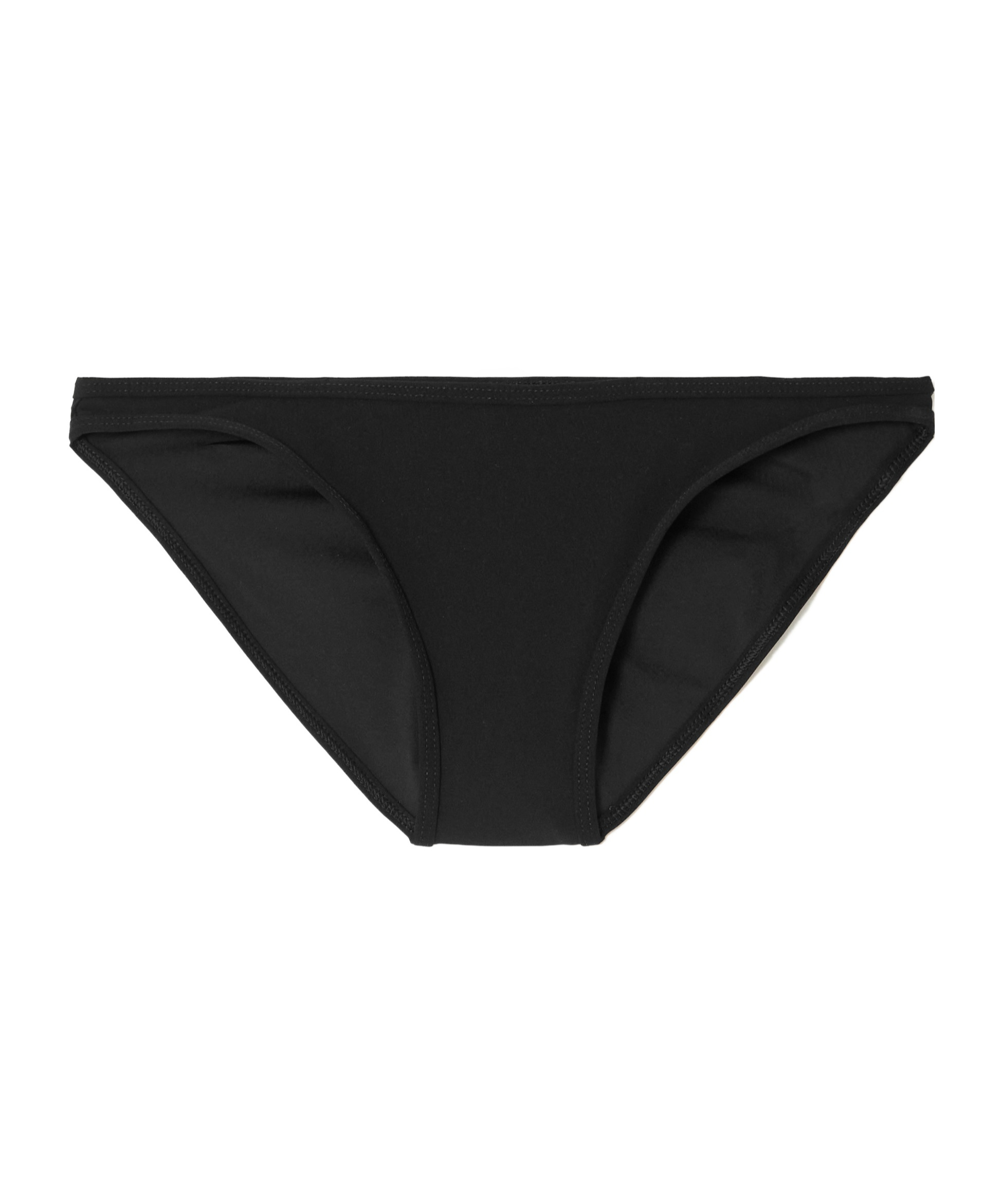 Totême Low-rise Bikini Bottom In Black