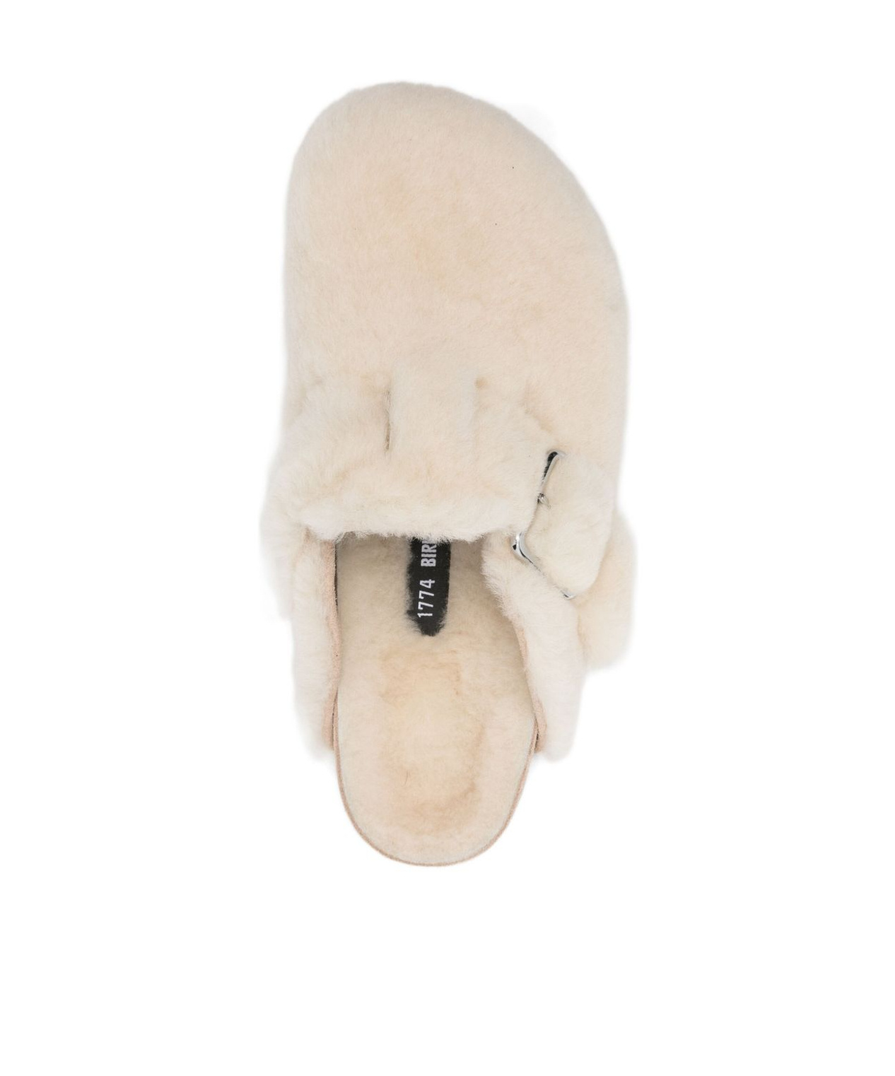 Birkenstock Boston Shearling Clogs Shoes In Neutral