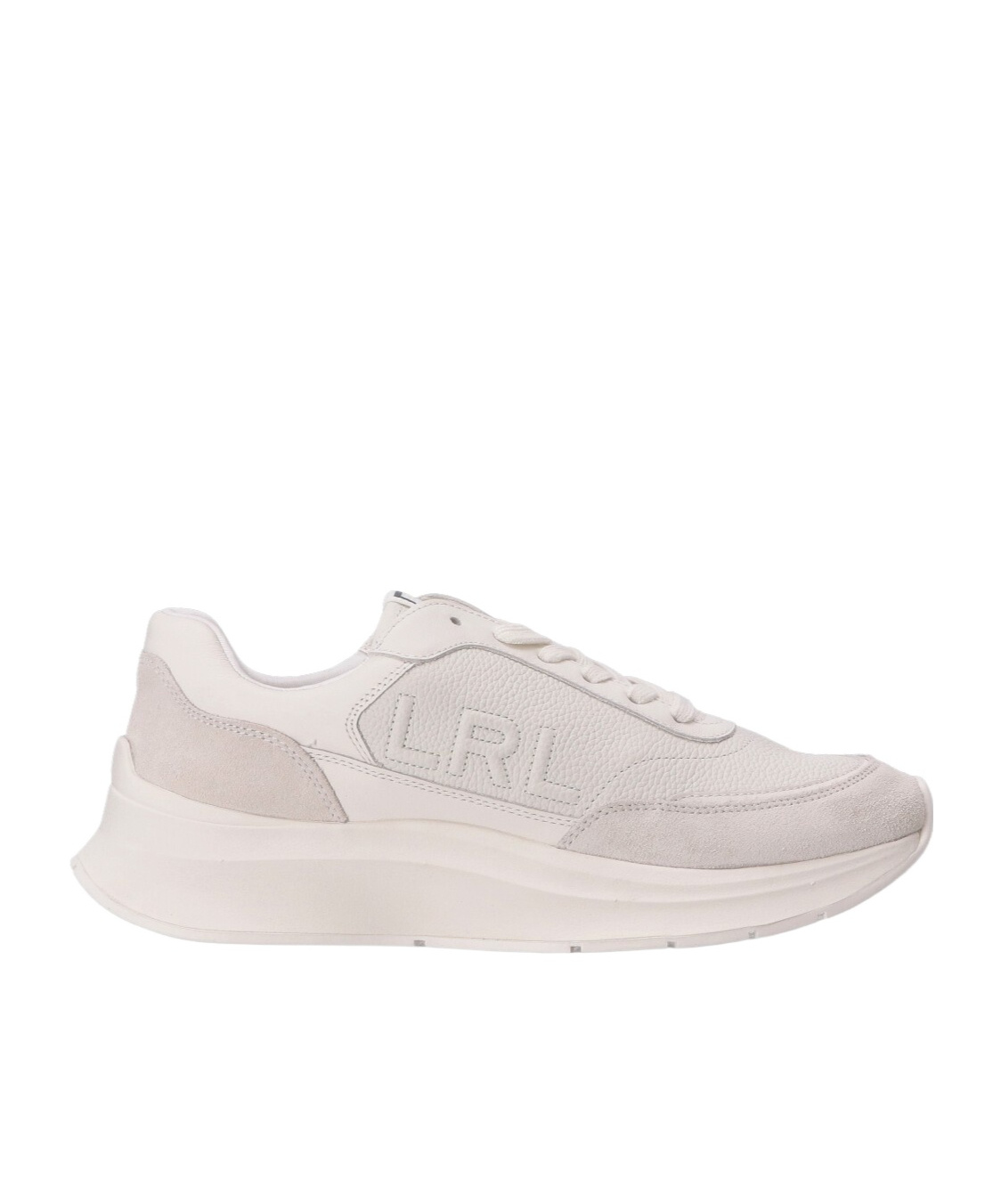 Polo Ralph Lauren Lace-up Sneakers In White
