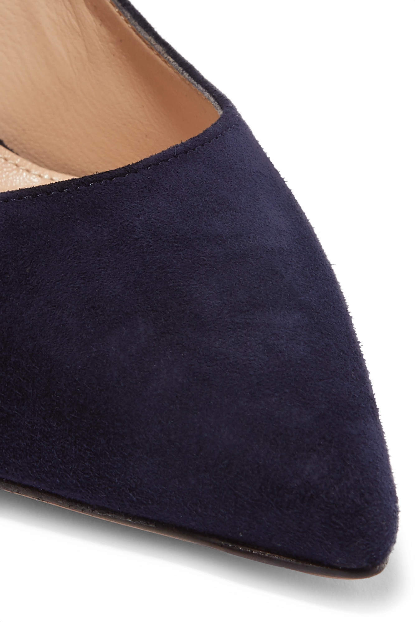 GIANVITO ROSSI GIANVITO ROSSI POINTED-TOE SLIP-ON PUMPS