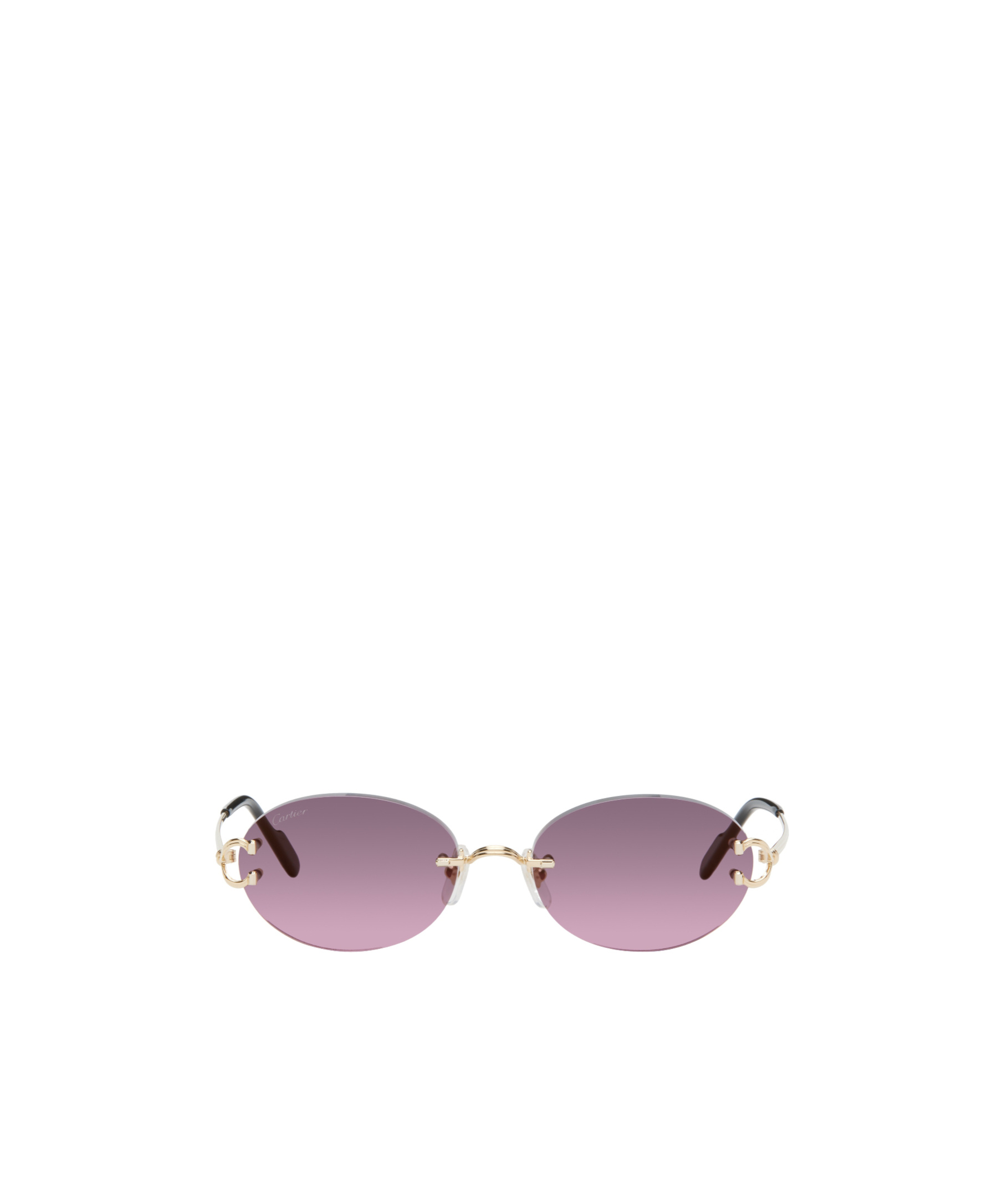 Cartier Signature C De  Sunglasses In Gold