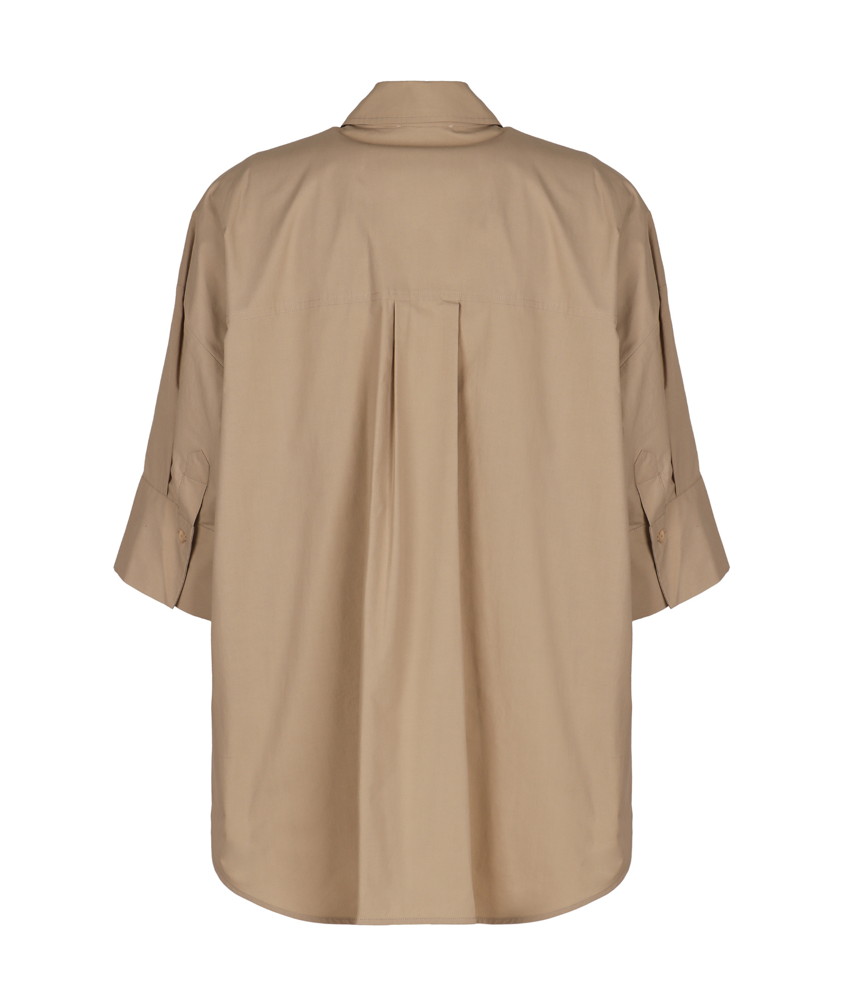 P.a.r.o.s.h Long-sleeved Shirt In Nude