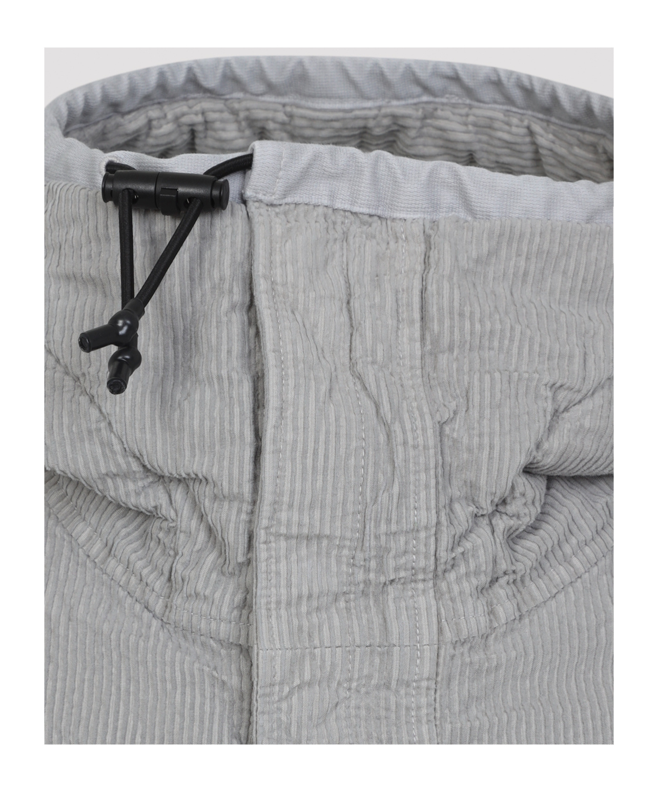 Stone Island Lightweight Grey Jacket With Textured Fabric In Gray