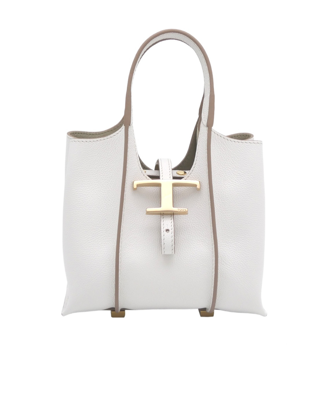 Tod's T Timeless Miniature Shoulder Bag In White