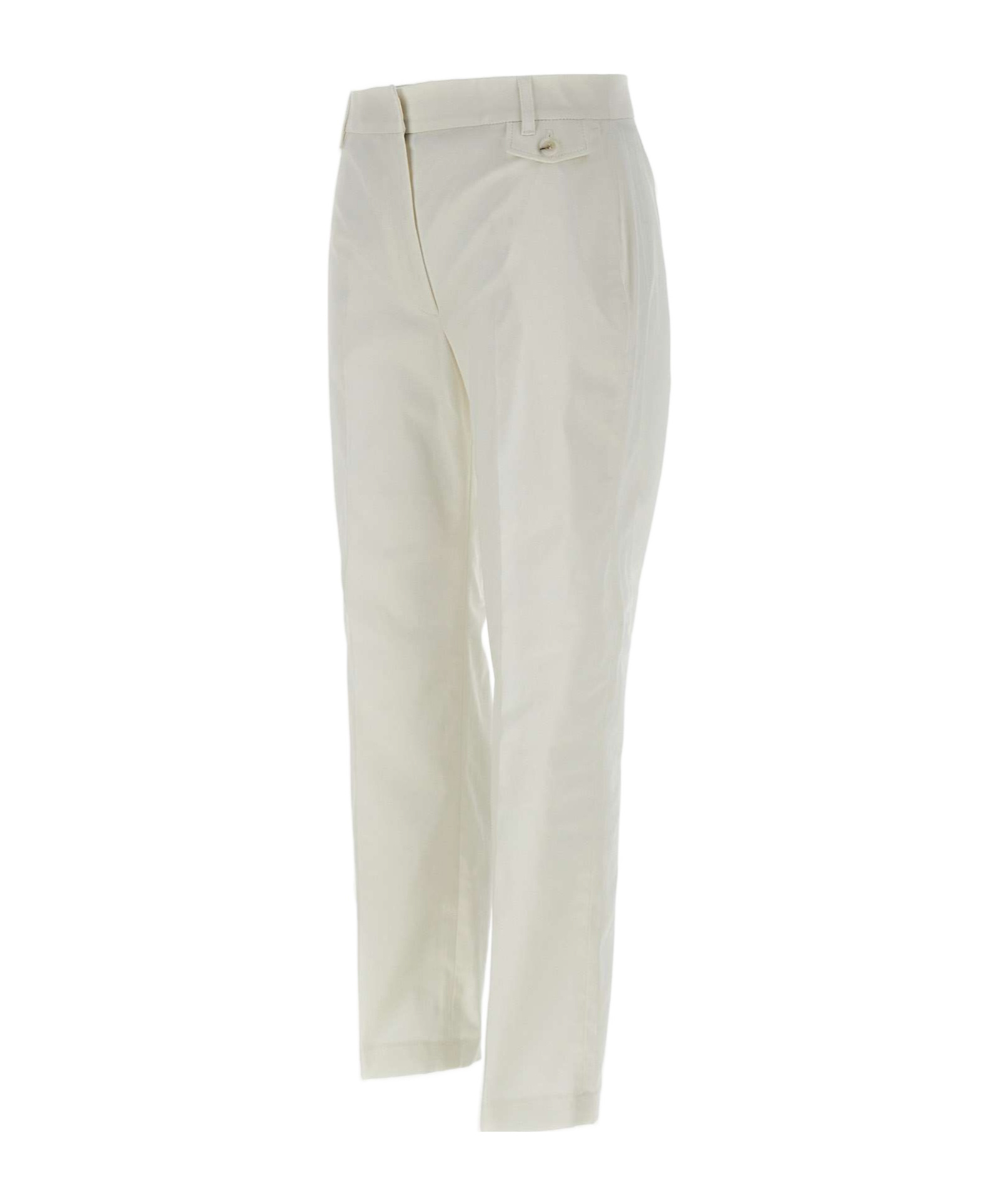 Liu •jo Liu Jo White Stretch Cotton Chino Pants