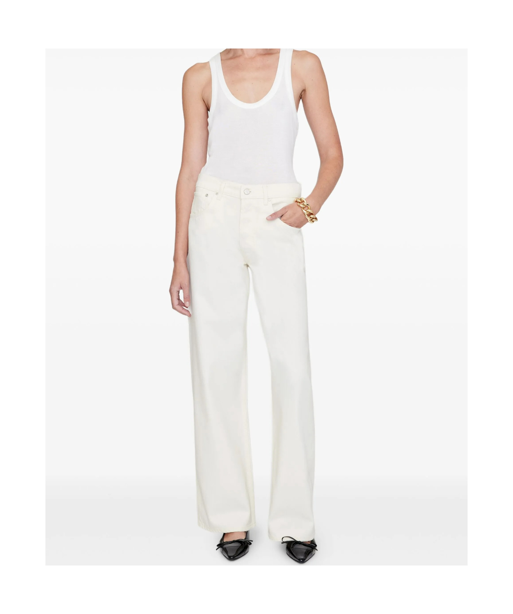 ANINE BING STRAIGHT-LEG JEANS