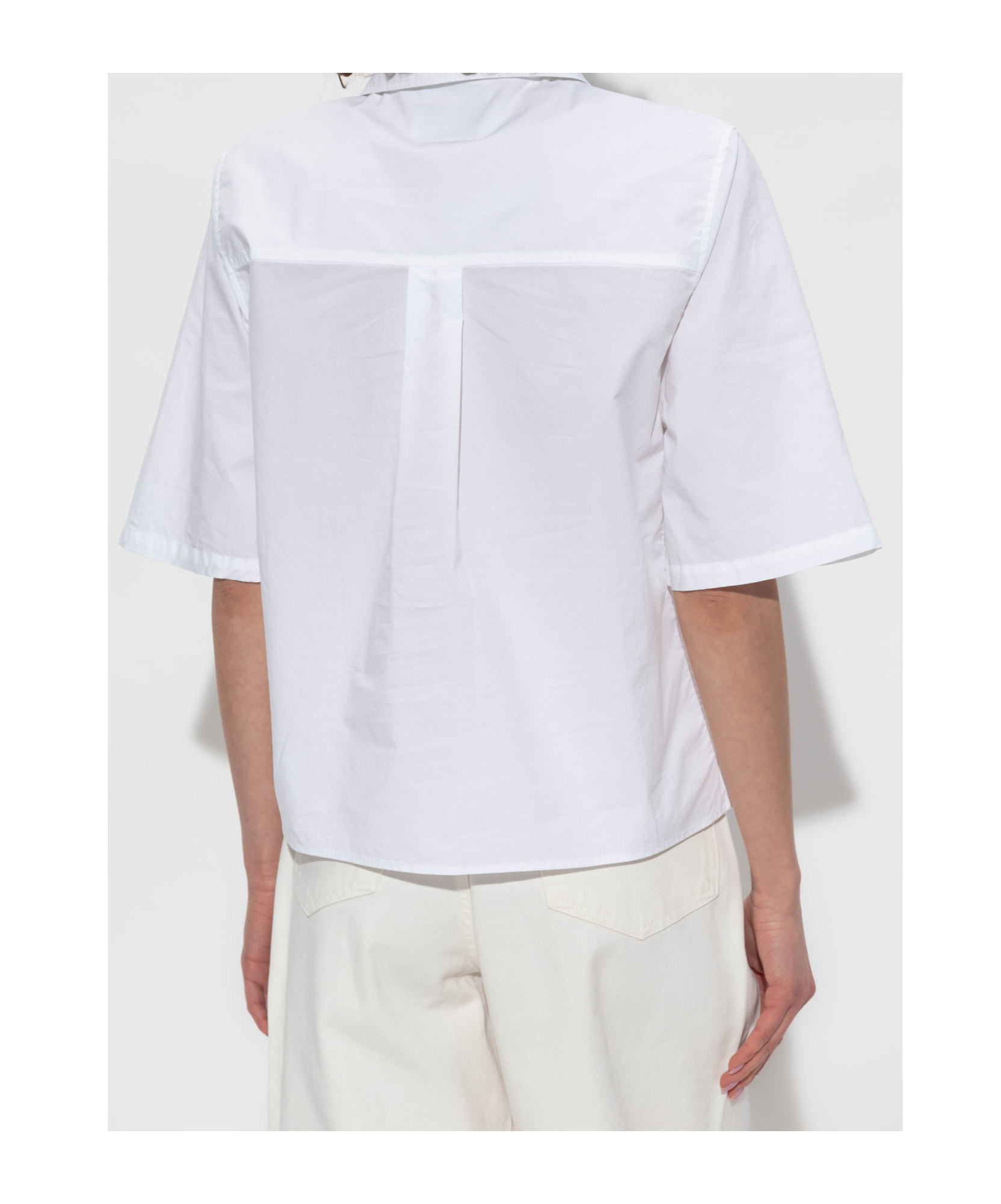 OFFICINE GENERALE POPLIN POLO SHIRT