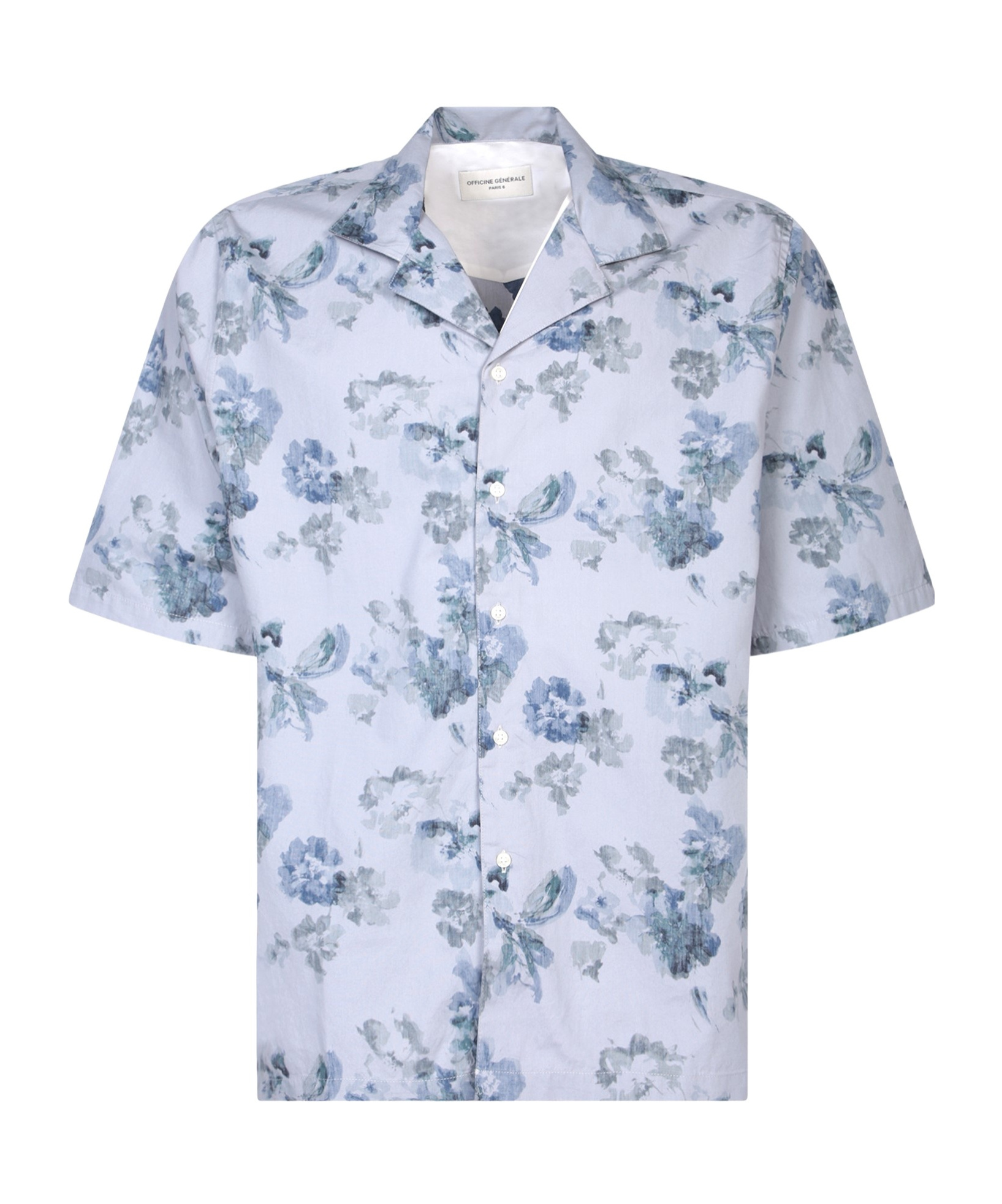 OFFICINE GENERALE A SHORT SLEEVED SHIRT