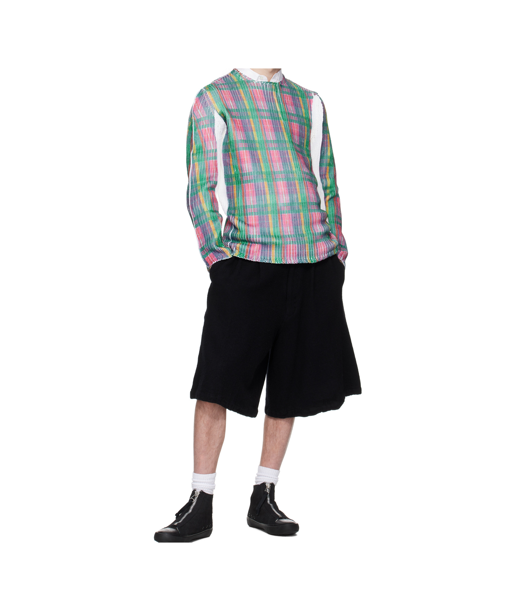 Comme Des Garçons Long-sleeved Sweater