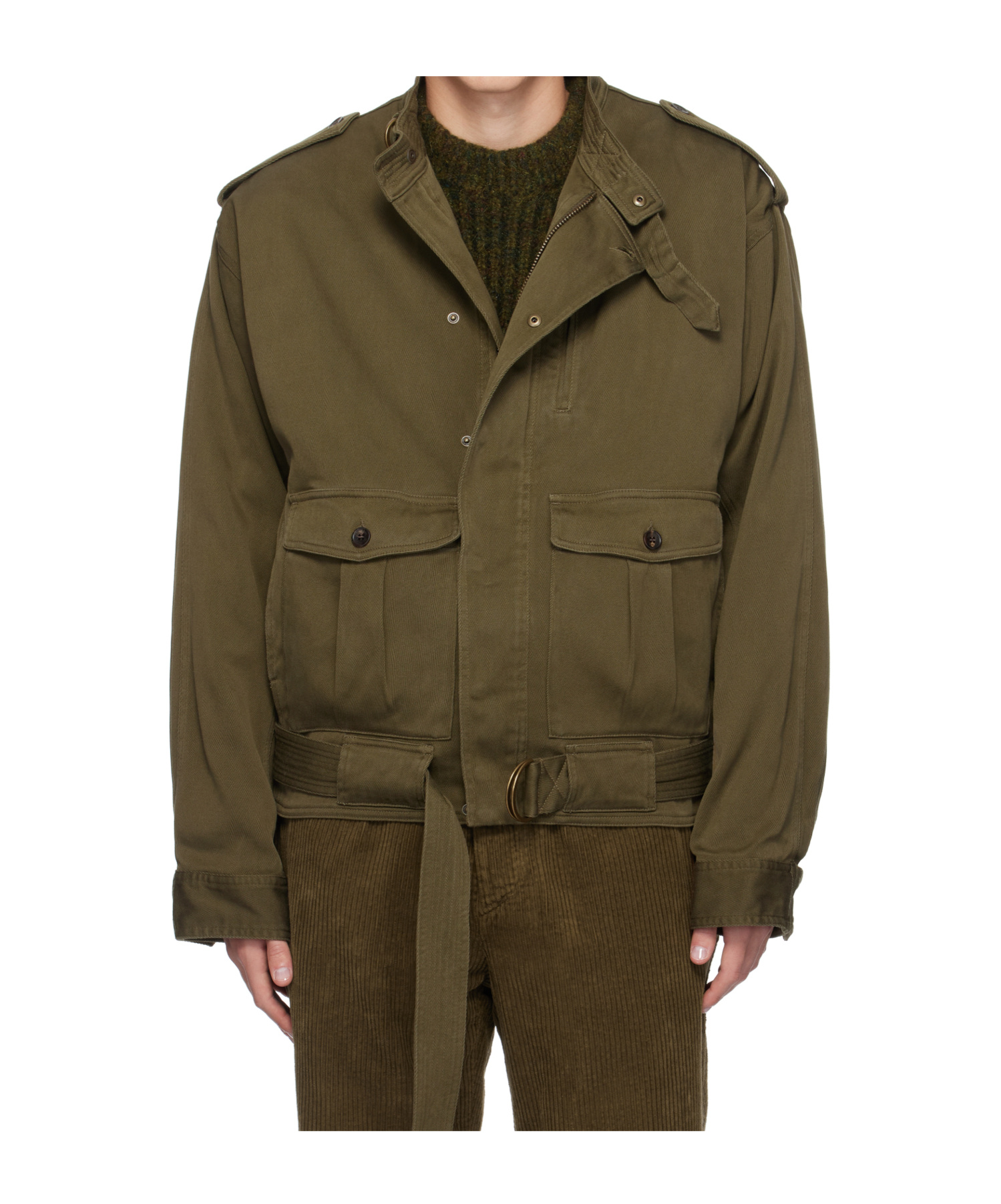 Isabel Marant Khaki Tomei Jacket In Brown