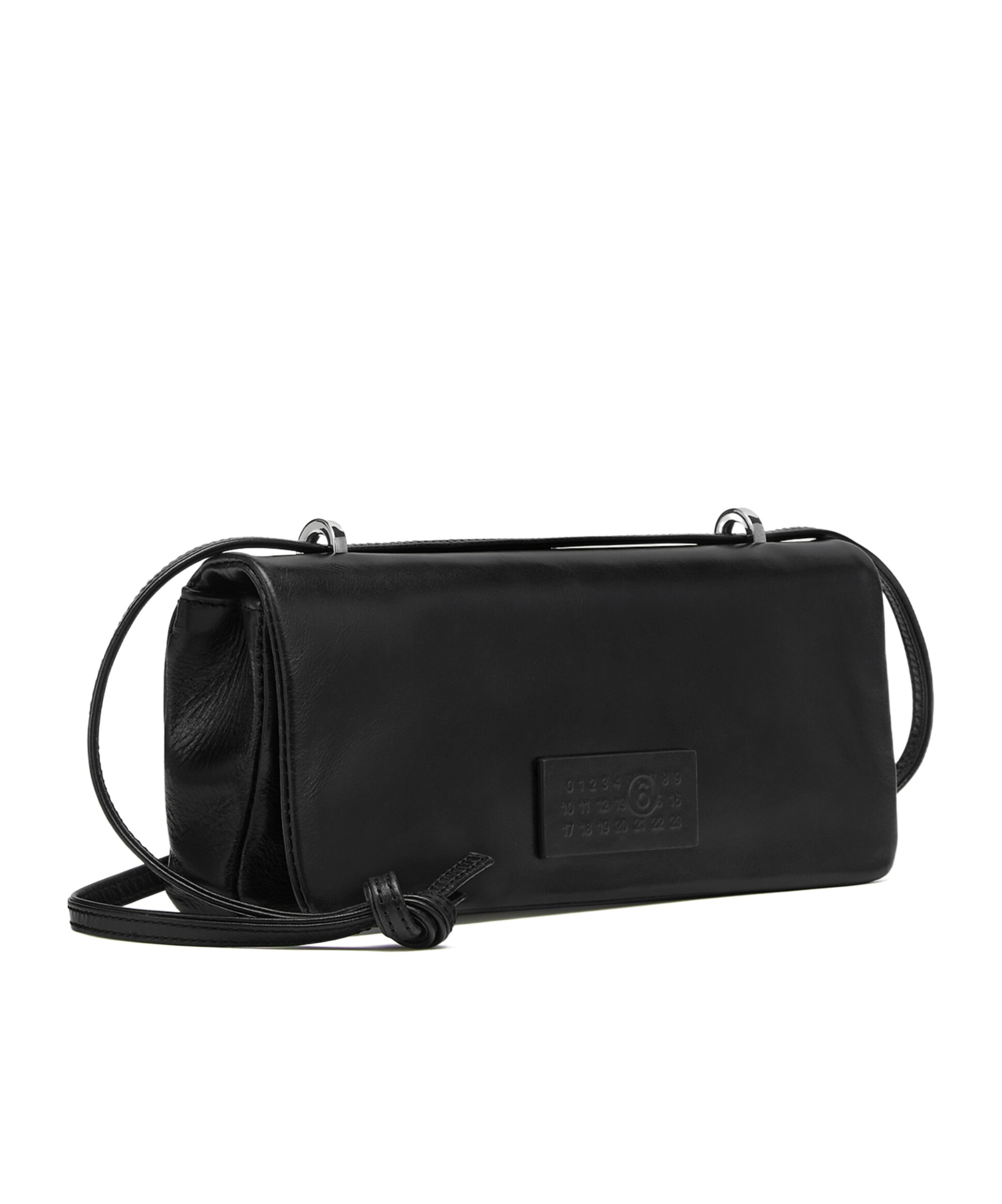 Mm6 Maison Margiela New Numeric Shoulder Bag In Black