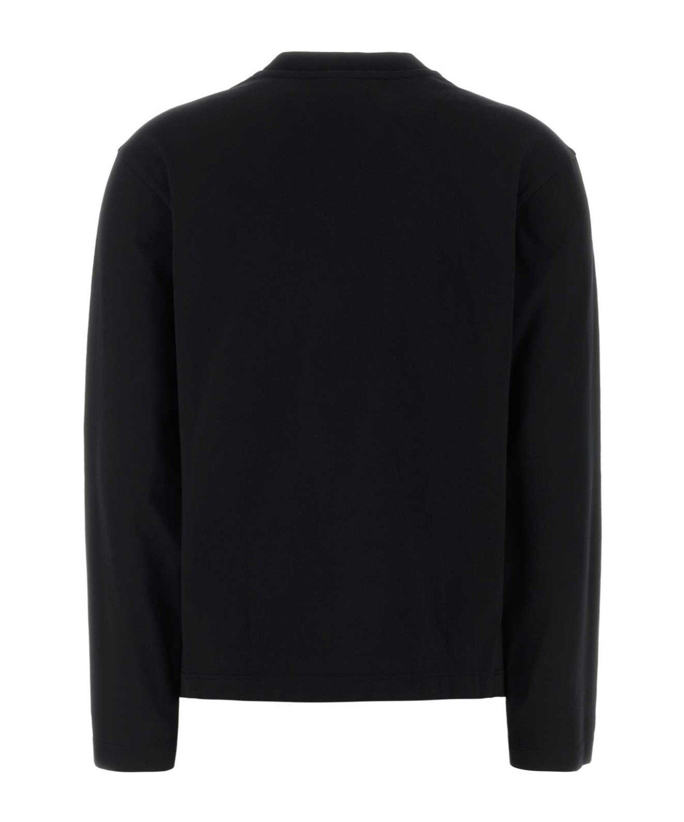 Jil Sander Three Long-sleeves T-shirt Set In Black