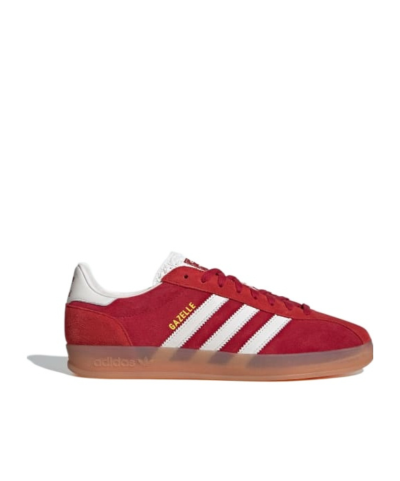 Adidas Originals Gazelle Indoor Sneakers In Red