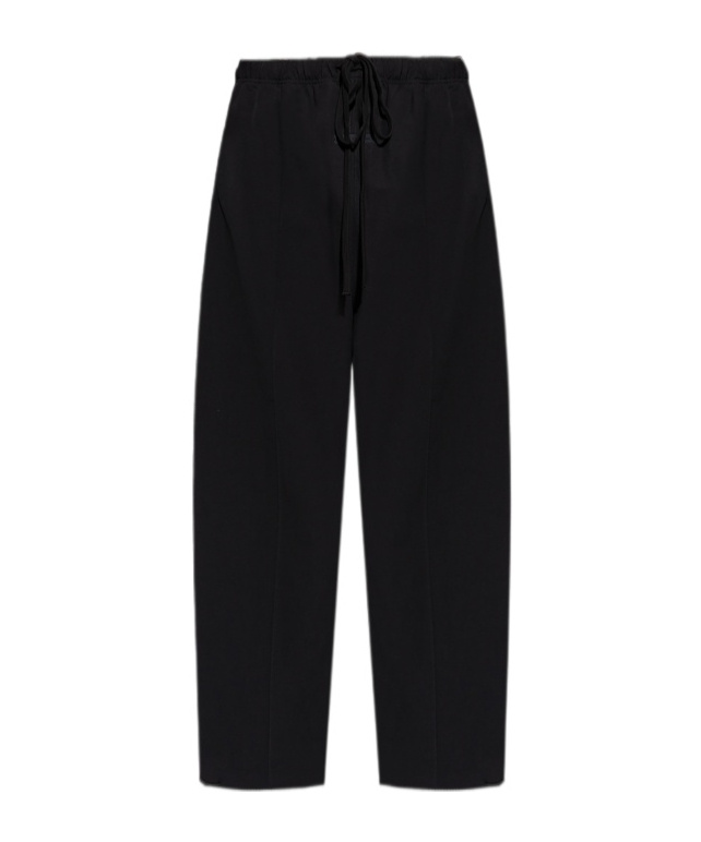 Essentials Drawstring-fastening Sweatpants In Black
