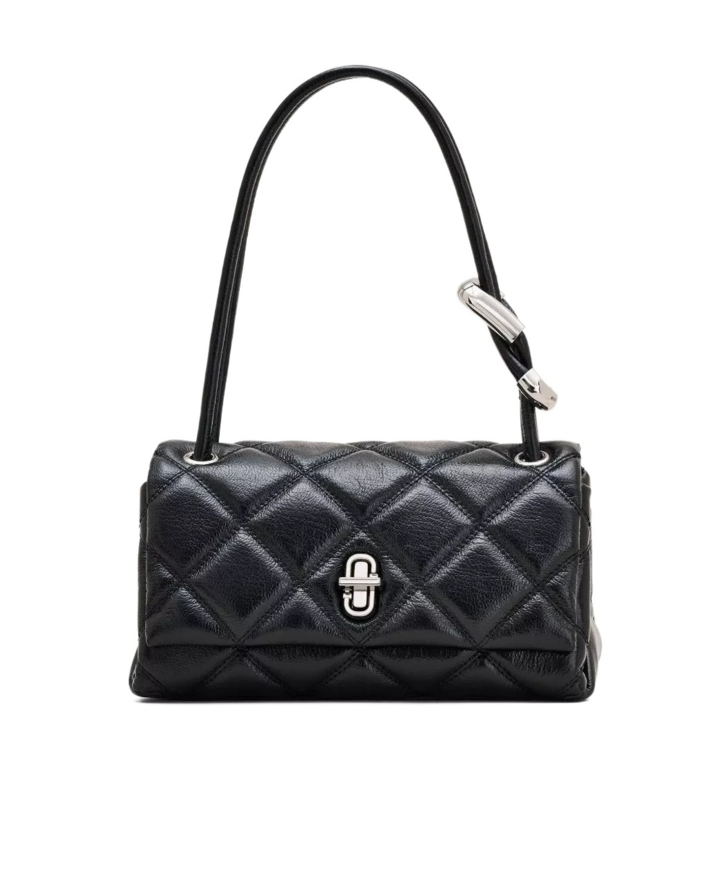 Marc Jacobs Women The Quilted Mini Dual Shoulder Bag In Black