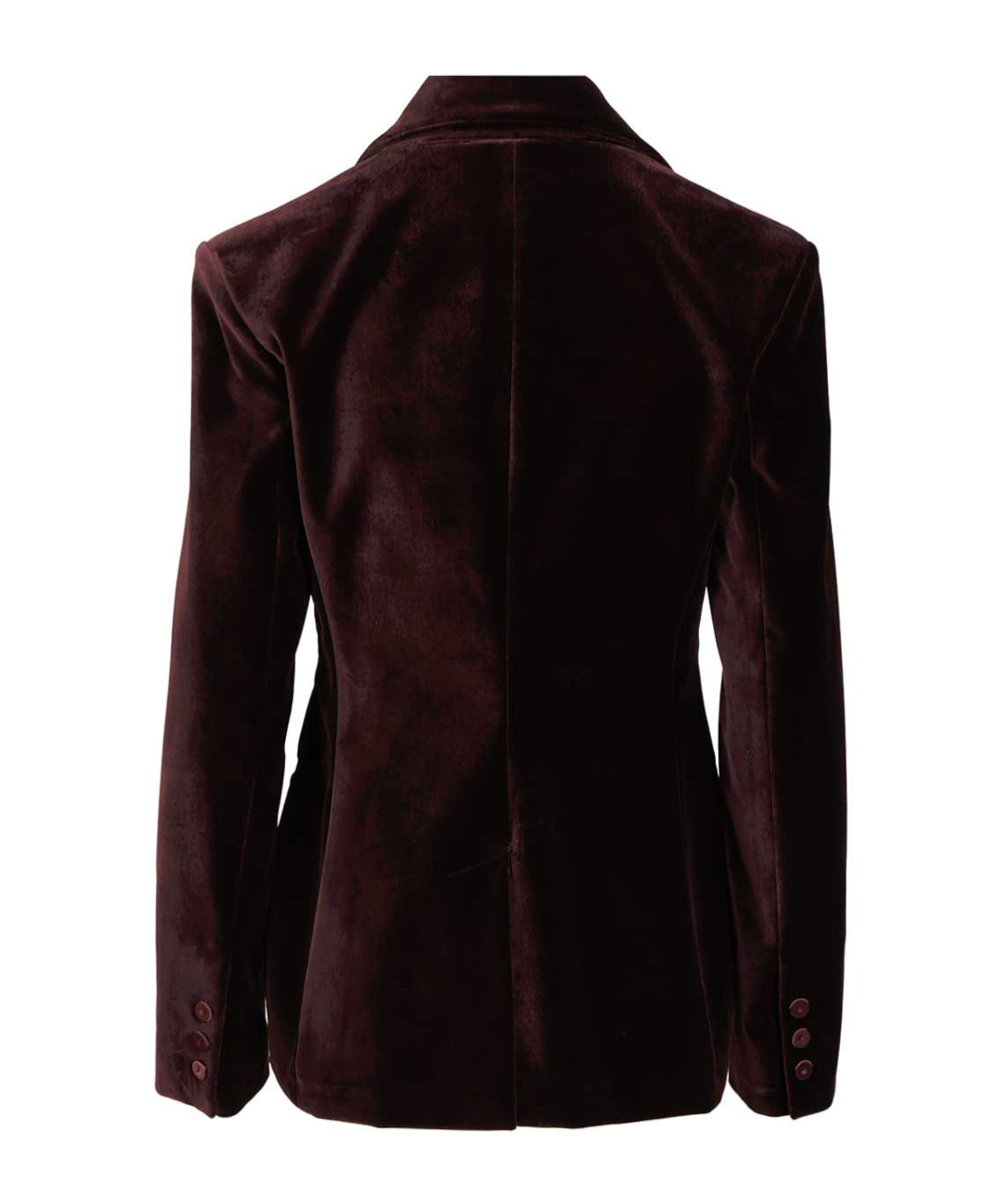 Federica Tosi Giacca Paralume Velluto Pontoglio Jackets Bordeaux In Burgundy