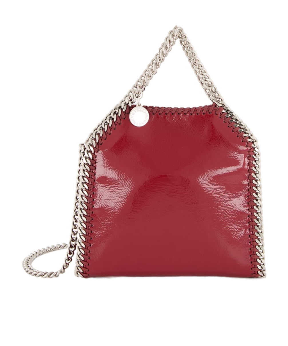 Stella Mccartney Chain Shoulder Bag In Red