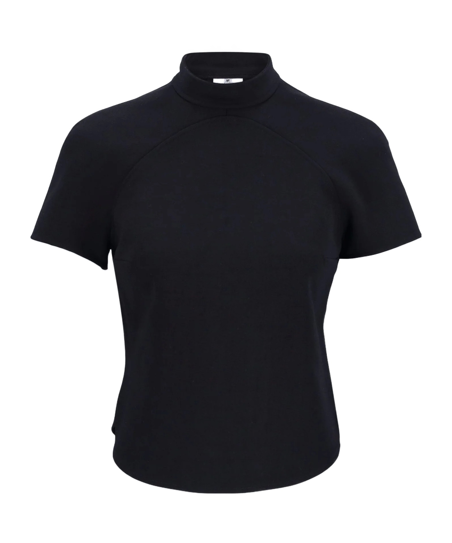 Courrèges Short-sleeved T-shirt In Black