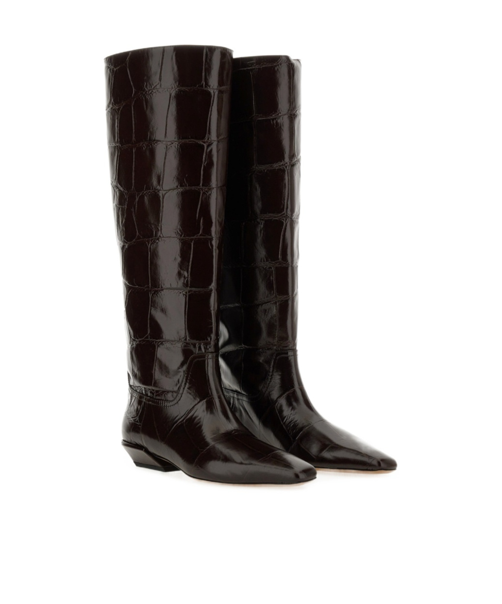 Paris Texas Square Toe Ankle Boots